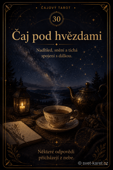 Tea Under the Stars – Tea Tarot