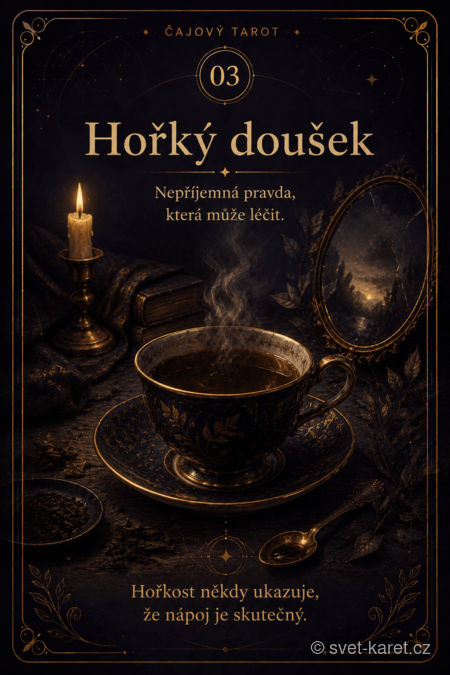 Bitterer Schluck – Tee-Tarot