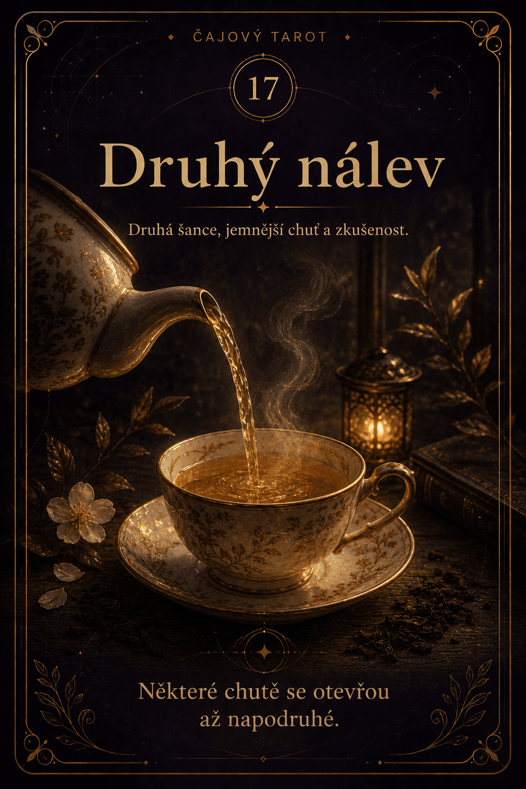 Druhý nálev – Čajový tarot