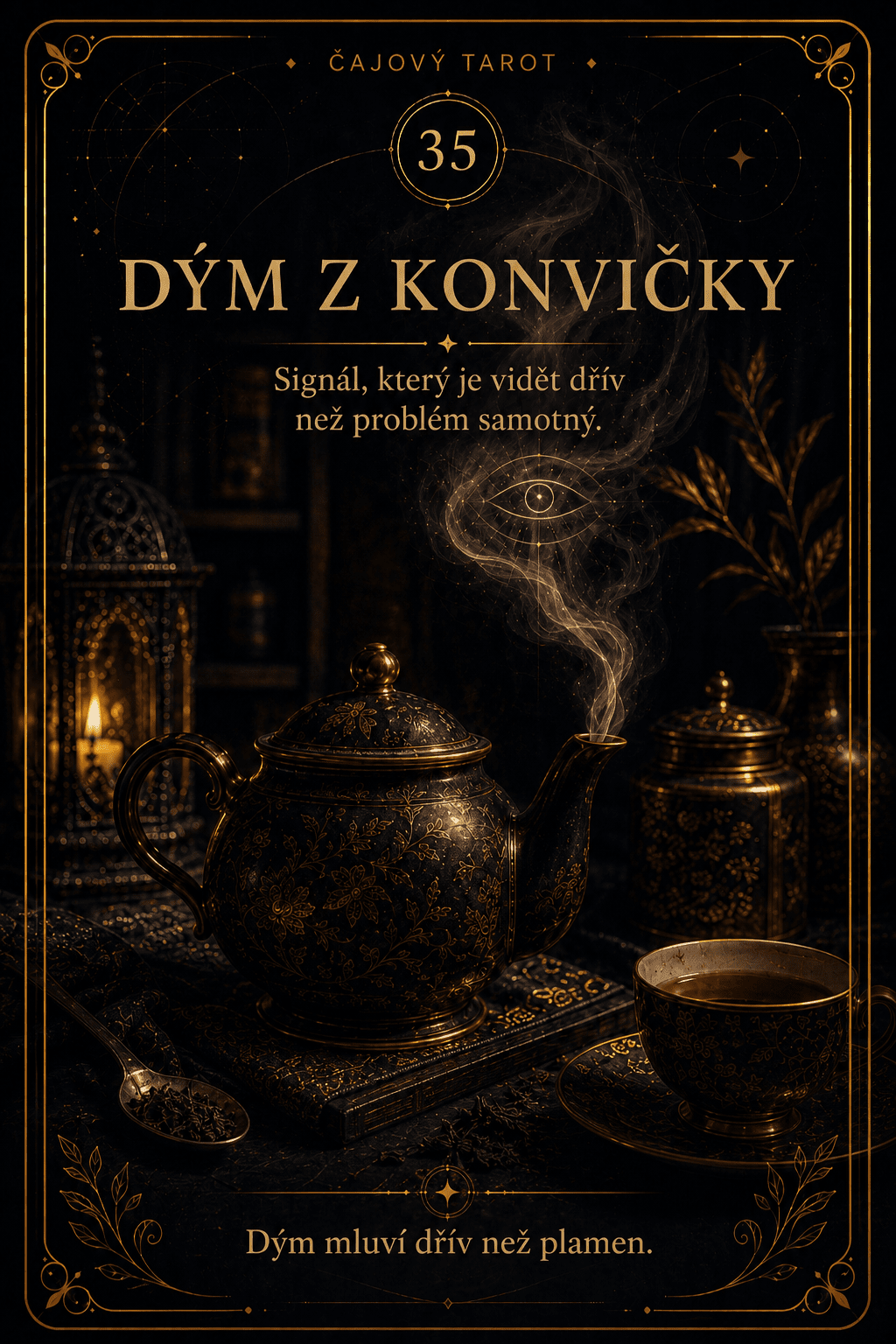 Dým z konvičky – Čajový tarot