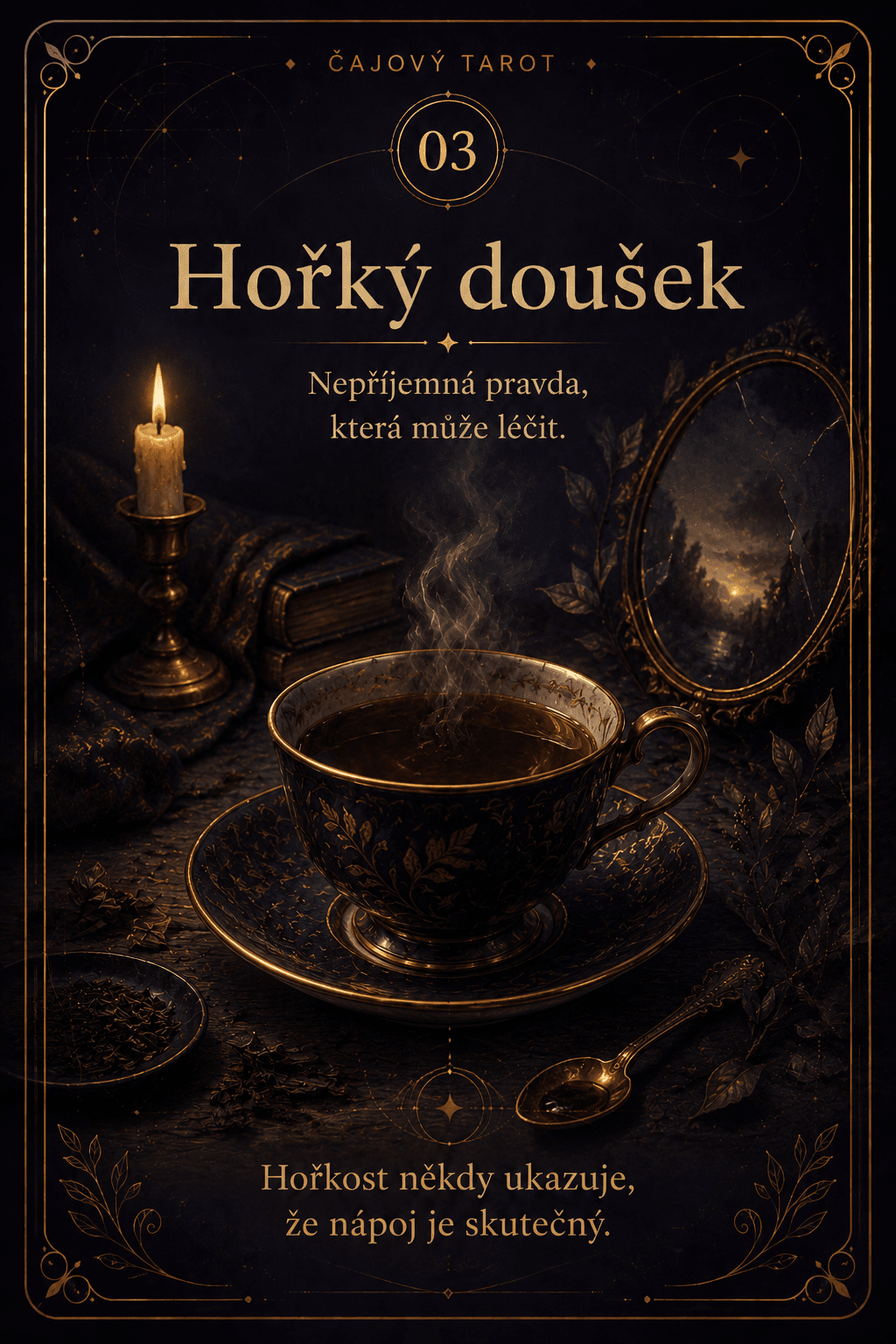 Hořký doušek – Čajový tarot