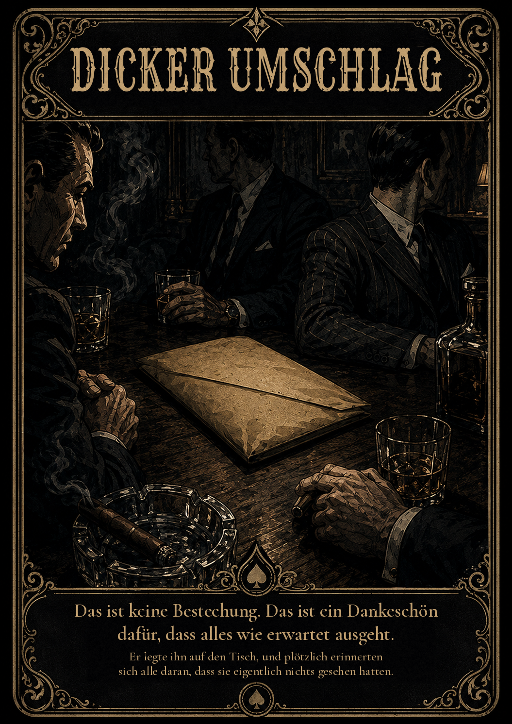 Dicker Umschlag – Mafia-Orakel