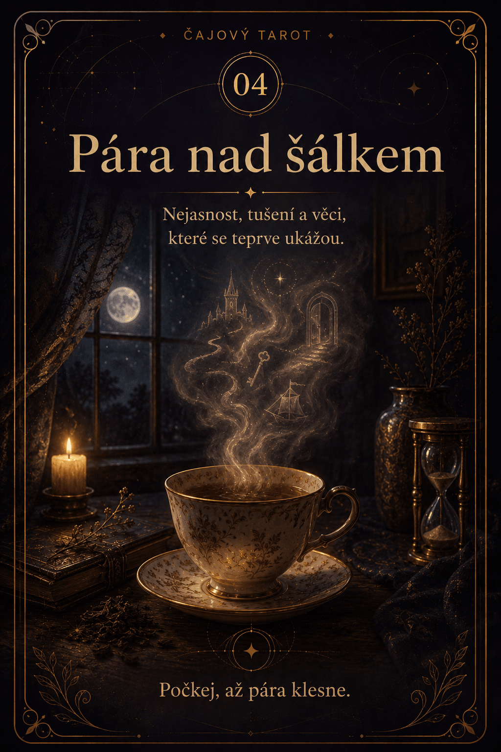 Pára nad šálkem – Čajový tarot