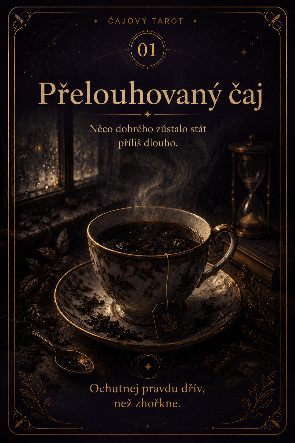Přelouhovaný čaj – Čajový tarot