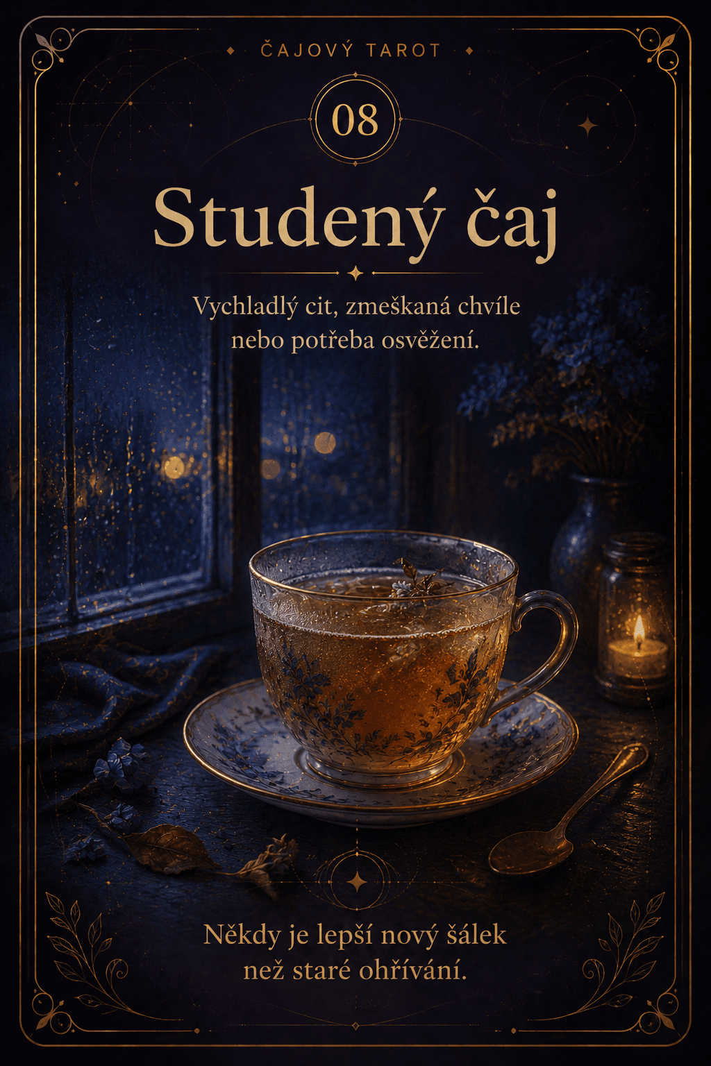 Studený čaj – Čajový tarot