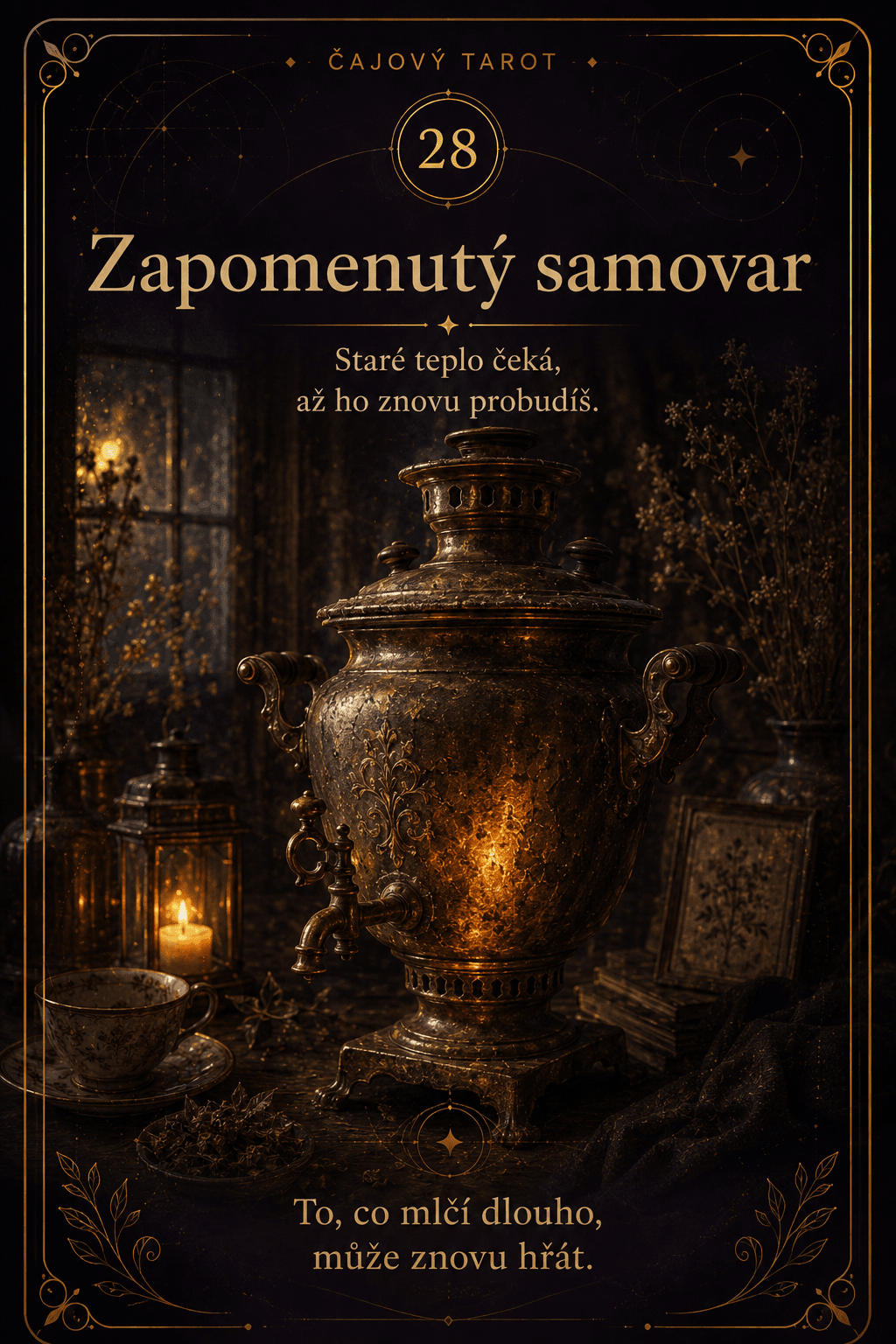 Zapomenutý samovar – Čajový tarot